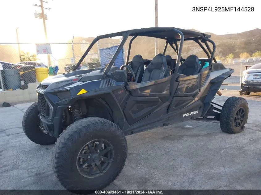 2021 Polaris Rzr Turbo S 4 VIN: 3NSP4L925MF144528 Lot: 40672461