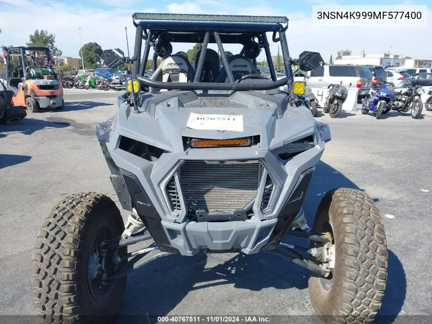 2021 Polaris Rzr Xp 4 1000 Premium VIN: 3NSN4K999MF577400 Lot: 40767511