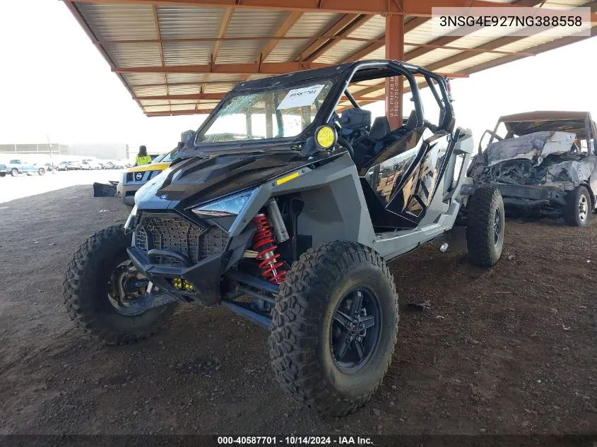 2022 Polaris Rzr Turbo R 4 Sport VIN: 3NSG4E927NG388558 Lot: 40587701