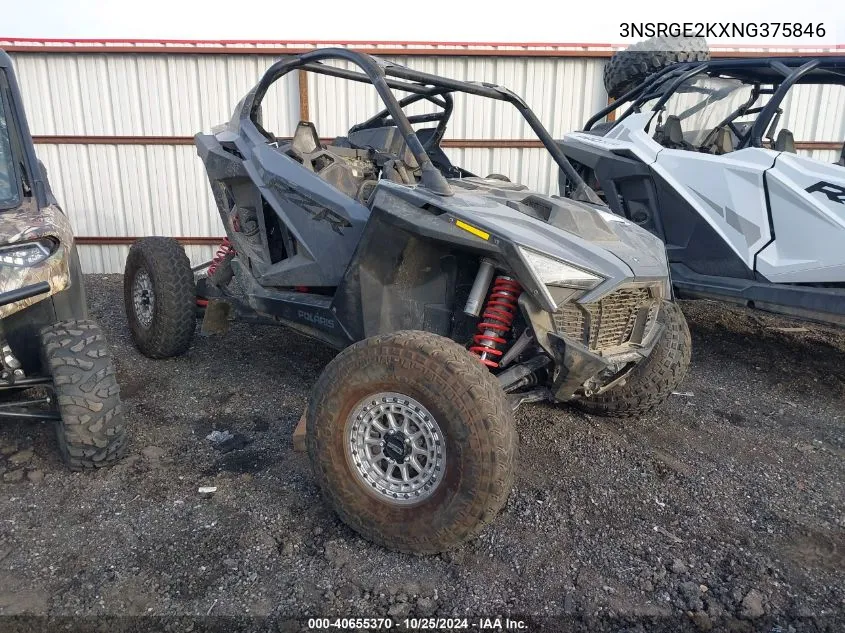 2022 Polaris Rzr Pro R Sport VIN: 3NSRGE2KXNG375846 Lot: 40655370