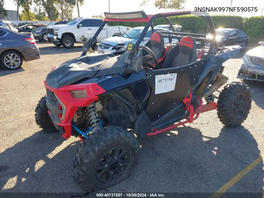 2022 Polaris Rzr Xp 1000 Premium VIN: 3NSNAK997NF590575 Lot: 40737587