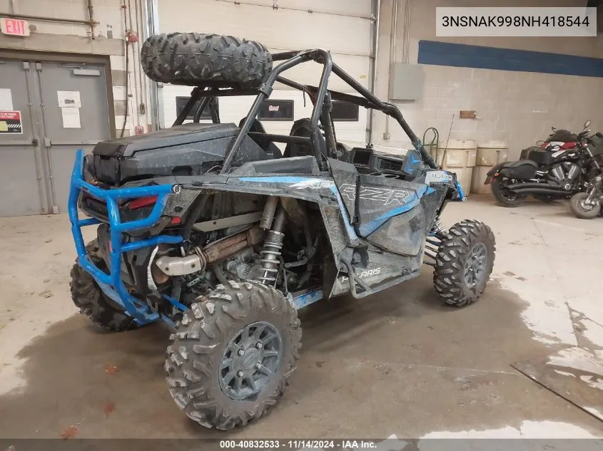 2022 Polaris Rzr Xp 1000 Premium VIN: 3NSNAK998NH418544 Lot: 40832533