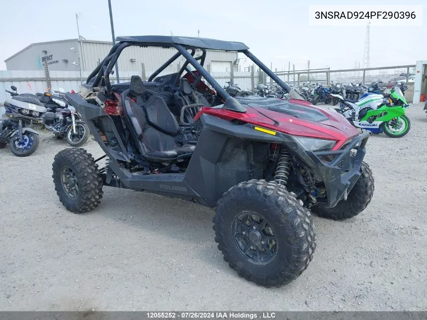 2023 Polaris Rzr Pro Xp Ultimate VIN: 3NSRAD924PF290396 Lot: 12055252