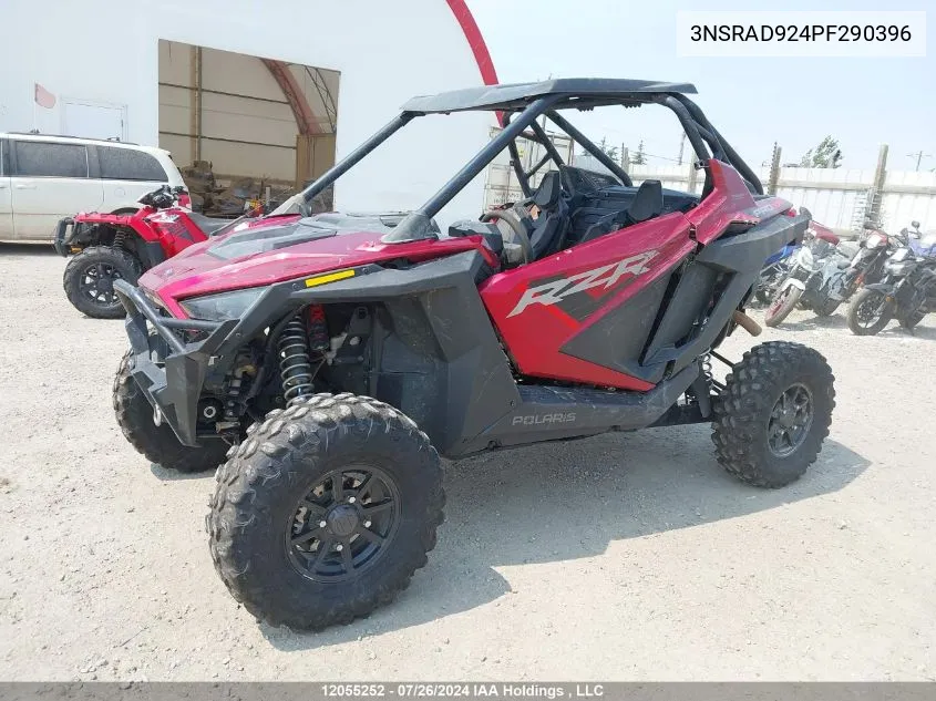 2023 Polaris Rzr Pro Xp Ultimate VIN: 3NSRAD924PF290396 Lot: 12055252