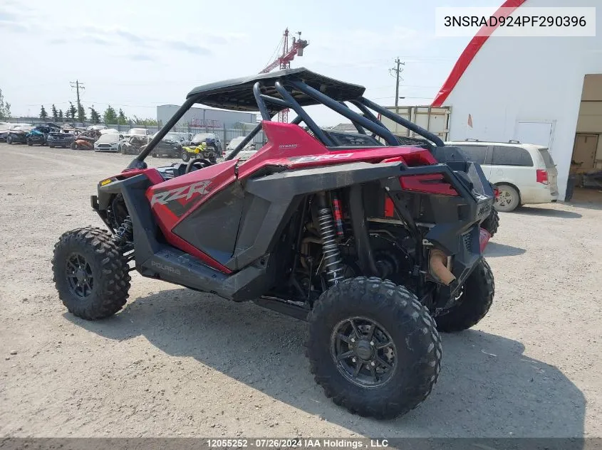 2023 Polaris Rzr Pro Xp Ultimate VIN: 3NSRAD924PF290396 Lot: 12055252