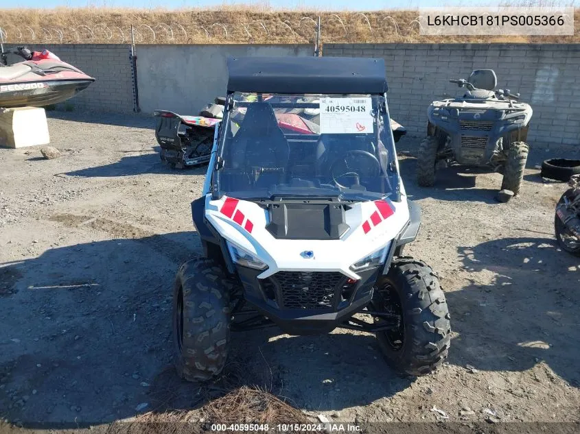 2023 Polaris Rzr 200 Efi VIN: L6KHCB181PS005366 Lot: 40595048