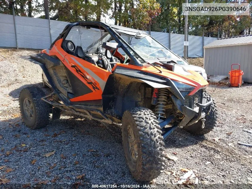 2023 Polaris Rzr Turbo R Ultimate VIN: 3NSGAD926PG390646 Lot: 40617254