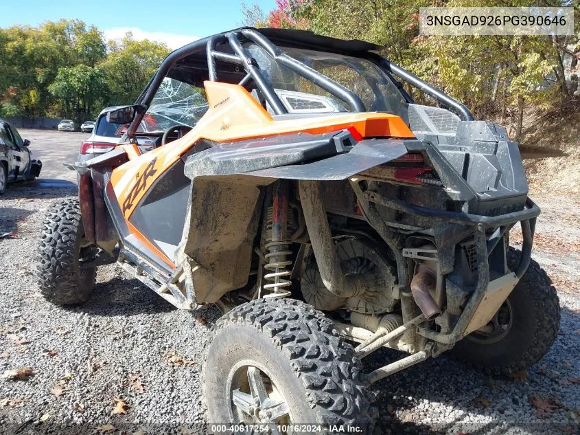 2023 Polaris Rzr Turbo R Ultimate VIN: 3NSGAD926PG390646 Lot: 40617254