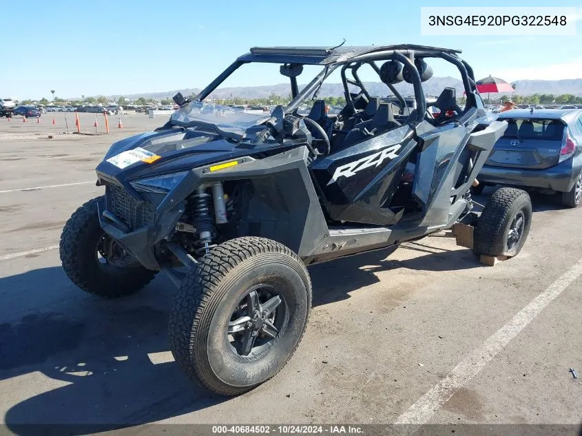 2023 Polaris Rzr Turbo R 4 Sport VIN: 3NSG4E920PG322548 Lot: 40684502