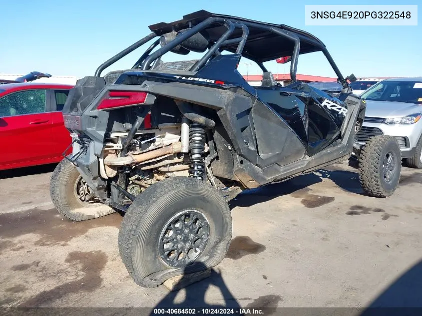 2023 Polaris Rzr Turbo R 4 Sport VIN: 3NSG4E920PG322548 Lot: 40684502