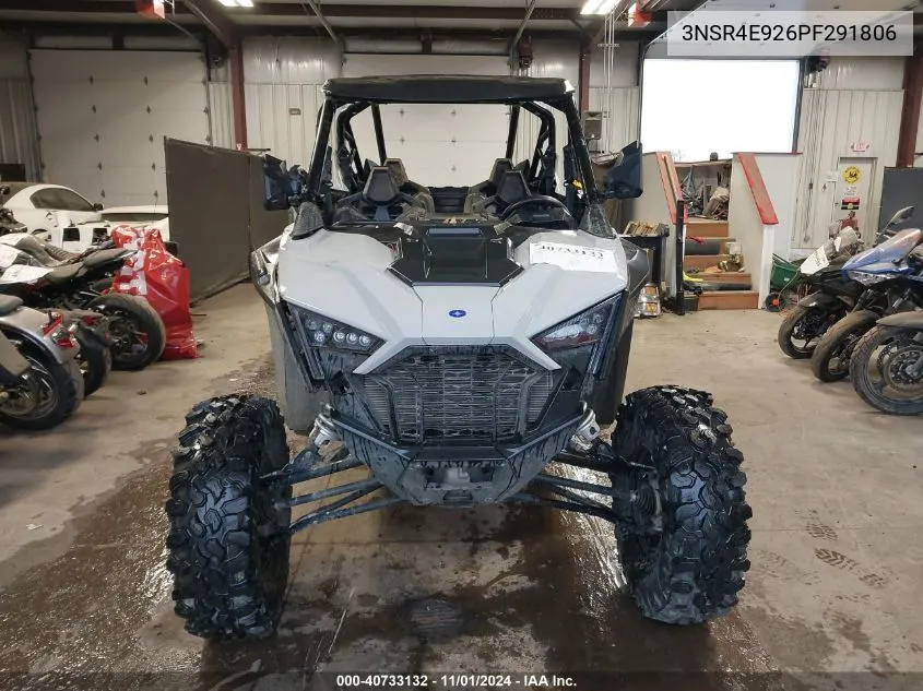 2023 Polaris Rzr Pro Xp 4 Sport VIN: 3NSR4E926PF291806 Lot: 40733132