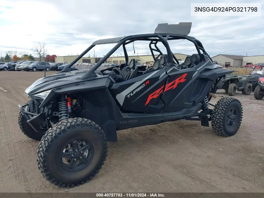 2023 Polaris Rzr Turbo R 4 Ultimate VIN: 3NSG4D924PG321798 Lot: 40757783