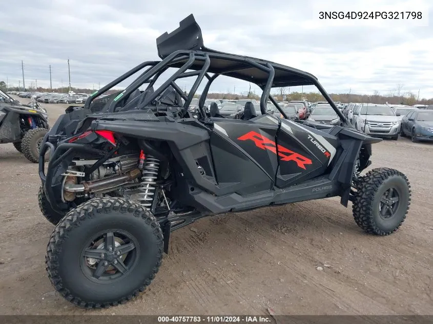 2023 Polaris Rzr Turbo R 4 Ultimate VIN: 3NSG4D924PG321798 Lot: 40757783