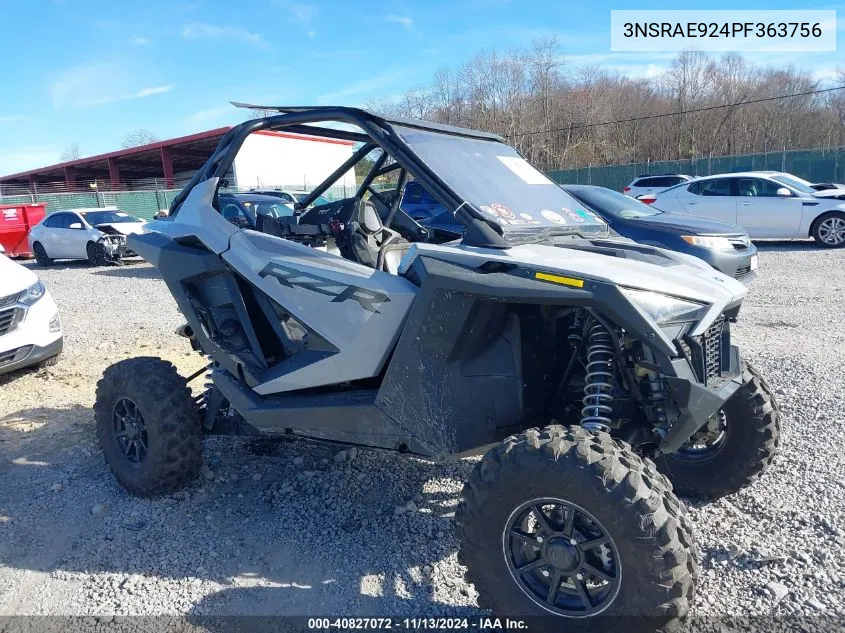 2023 Polaris Rzr Pro Xp Sport VIN: 3NSRAE924PF363756 Lot: 40827072