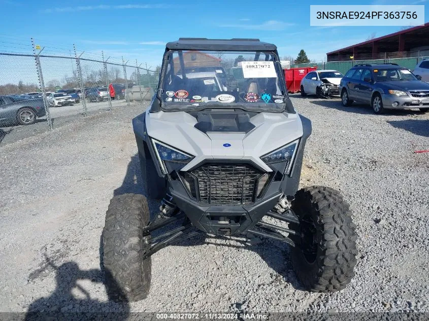 2023 Polaris Rzr Pro Xp Sport VIN: 3NSRAE924PF363756 Lot: 40827072