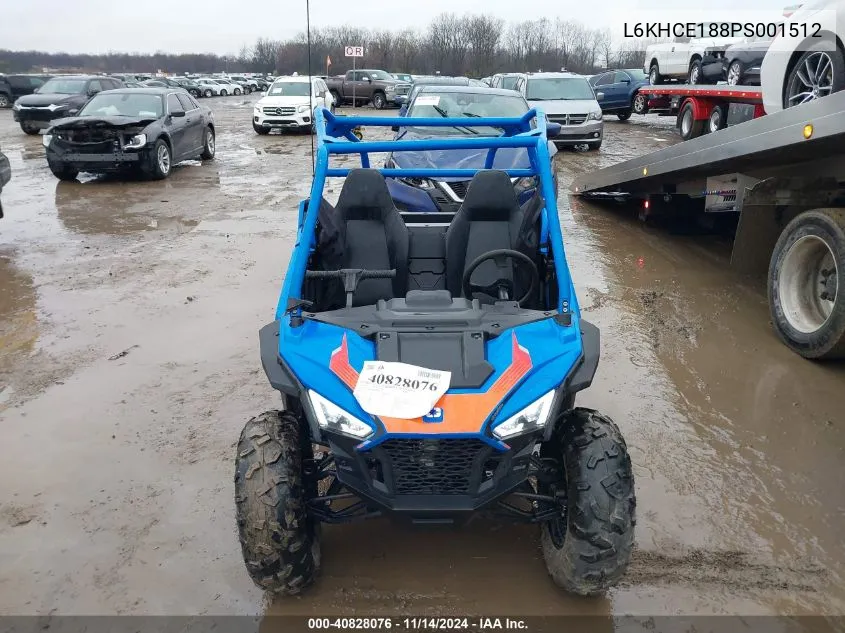 2023 Polaris Rzr 200 Efi Troy Lee Designs VIN: L6KHCE188PS001512 Lot: 40828076