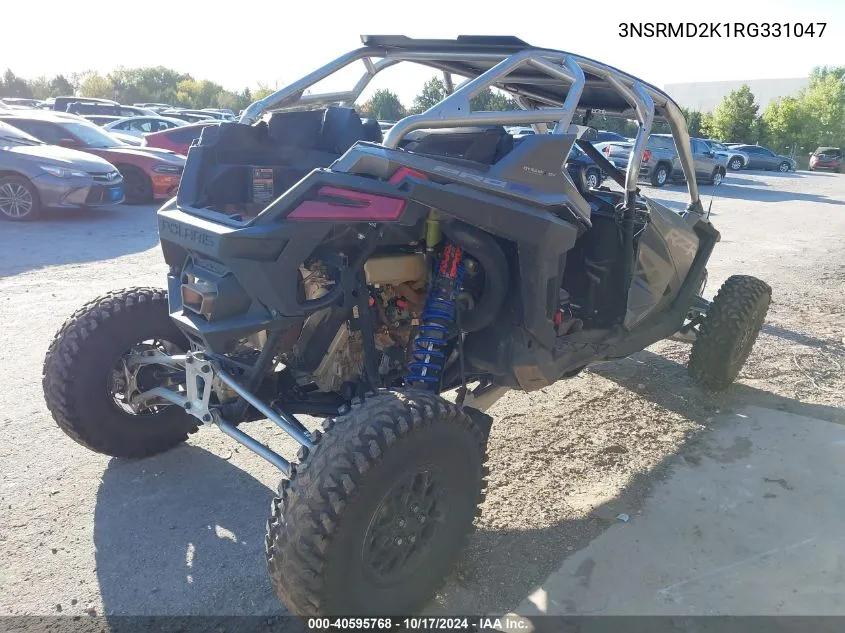 2024 Polaris Rzr Pro R 4 Ultimate VIN: 3NSRMD2K1RG331047 Lot: 40595768