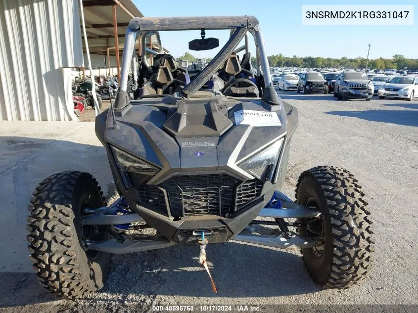 2024 Polaris Rzr Pro R 4 Ultimate VIN: 3NSRMD2K1RG331047 Lot: 40595768