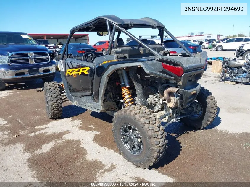 2024 Polaris Rzr Xp 1000 Premium VIN: 3NSNEC992RF294699 Lot: 40598883