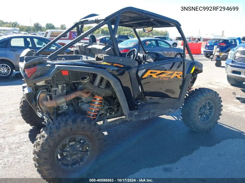 2024 Polaris Rzr Xp 1000 Premium VIN: 3NSNEC992RF294699 Lot: 40598883