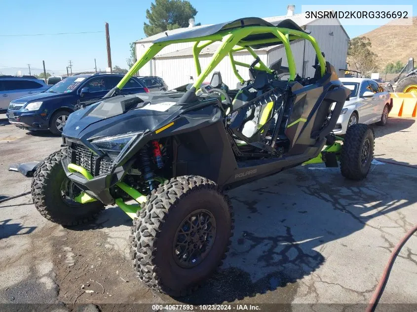 2024 Polaris Rzr Pro R 4 Ultimate VIN: 3NSRMD2K0RG336692 Lot: 40677593