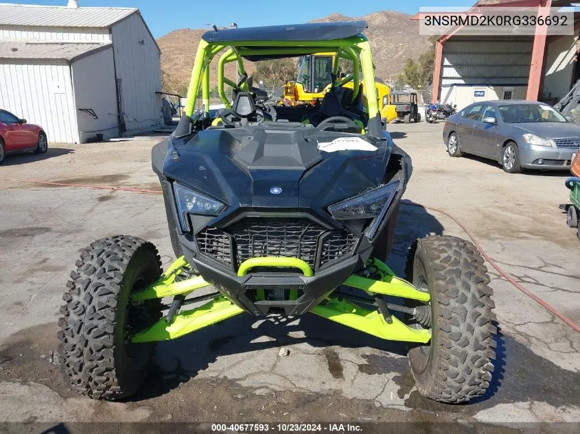 2024 Polaris Rzr Pro R 4 Ultimate VIN: 3NSRMD2K0RG336692 Lot: 40677593