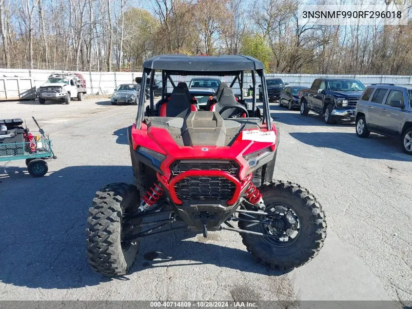 2024 Polaris Rzr Xp 4 1000 Ultimate VIN: 3NSNMF990RF296018 Lot: 40714809