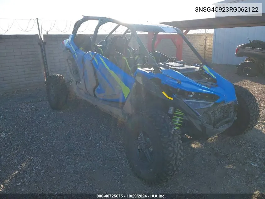 2024 Polaris Rzr Turbo R 4 Premium Ride Command VIN: 3NSG4C923RG062122 Lot: 40725675