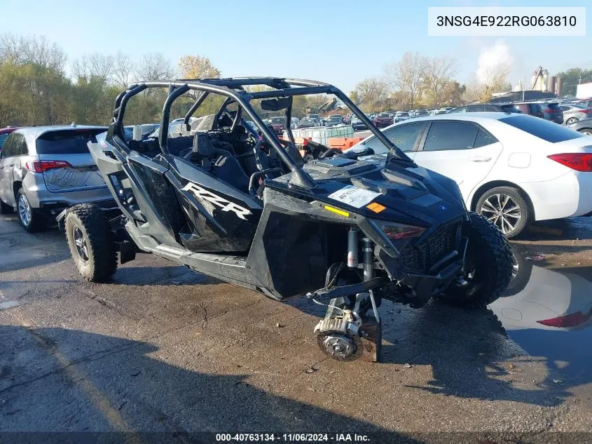 2024 Polaris Rzr Turbo R 4 Sport VIN: 3NSG4E922RG063810 Lot: 40763134