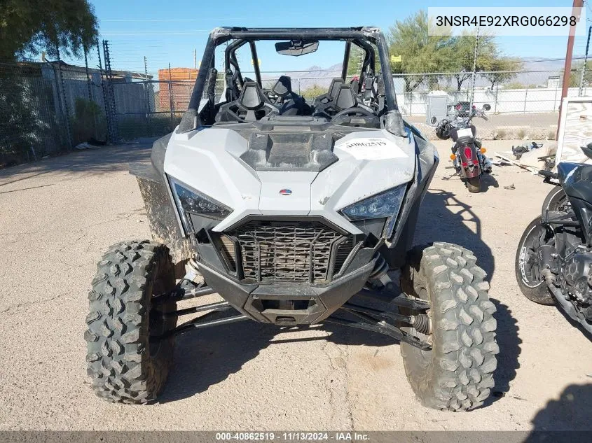 2024 Polaris Rzr Pro Xp 4 Sport VIN: 3NSR4E92XRG066298 Lot: 40862519