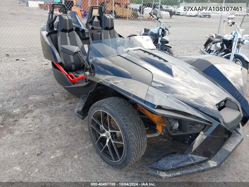 2016 Polaris Slingshot Sl VIN: 57XAAPFA1G5107461 Lot: 40497700