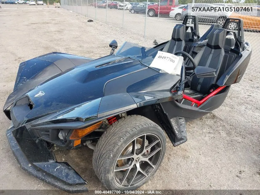 2016 Polaris Slingshot Sl VIN: 57XAAPFA1G5107461 Lot: 40497700