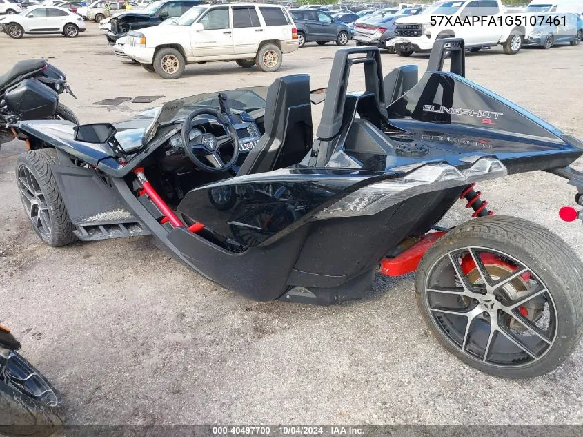 2016 Polaris Slingshot Sl VIN: 57XAAPFA1G5107461 Lot: 40497700