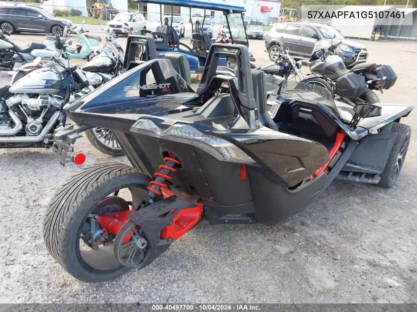 2016 Polaris Slingshot Sl VIN: 57XAAPFA1G5107461 Lot: 40497700