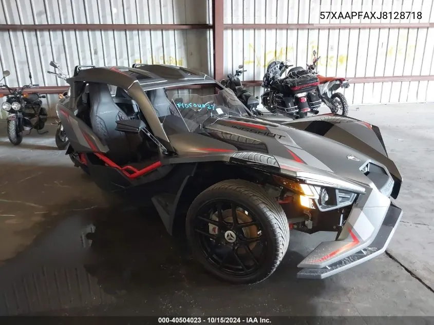 2018 Polaris Slingshot Sl VIN: 57XAAPFAXJ8128718 Lot: 40504023