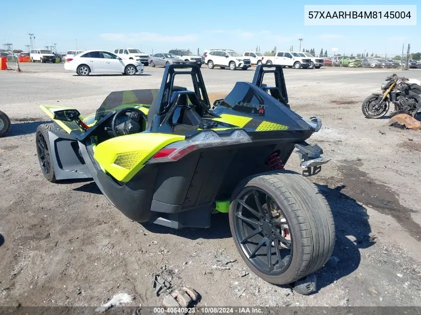 2021 Polaris Slingshot R/Le VIN: 57XAARHB4M8145004 Lot: 40540923