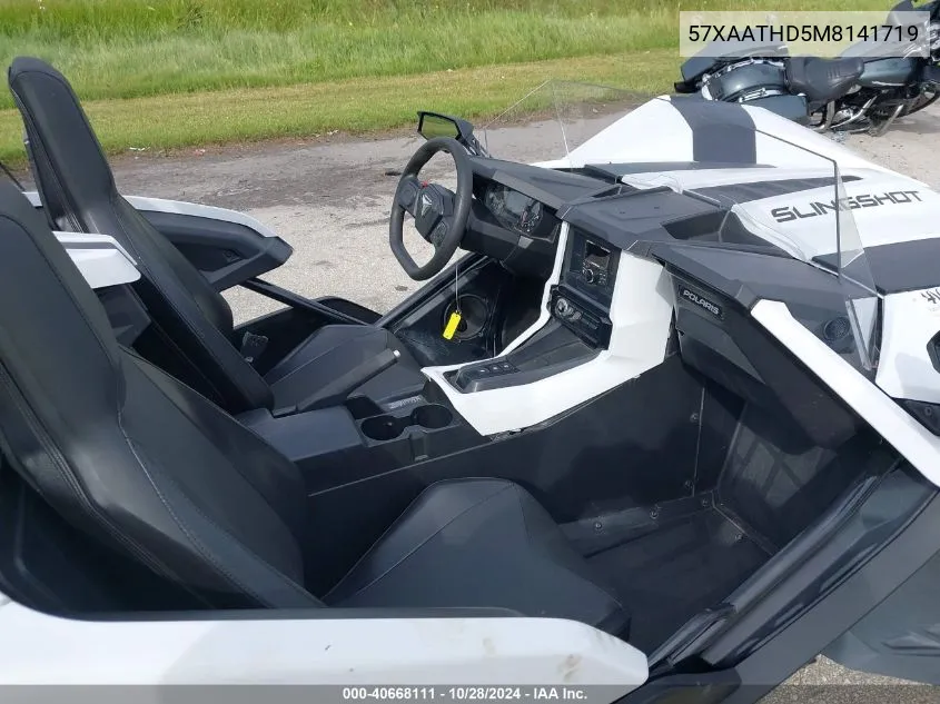 2021 Polaris Slingshot S With Technology Package VIN: 57XAATHD5M8141719 Lot: 40668111