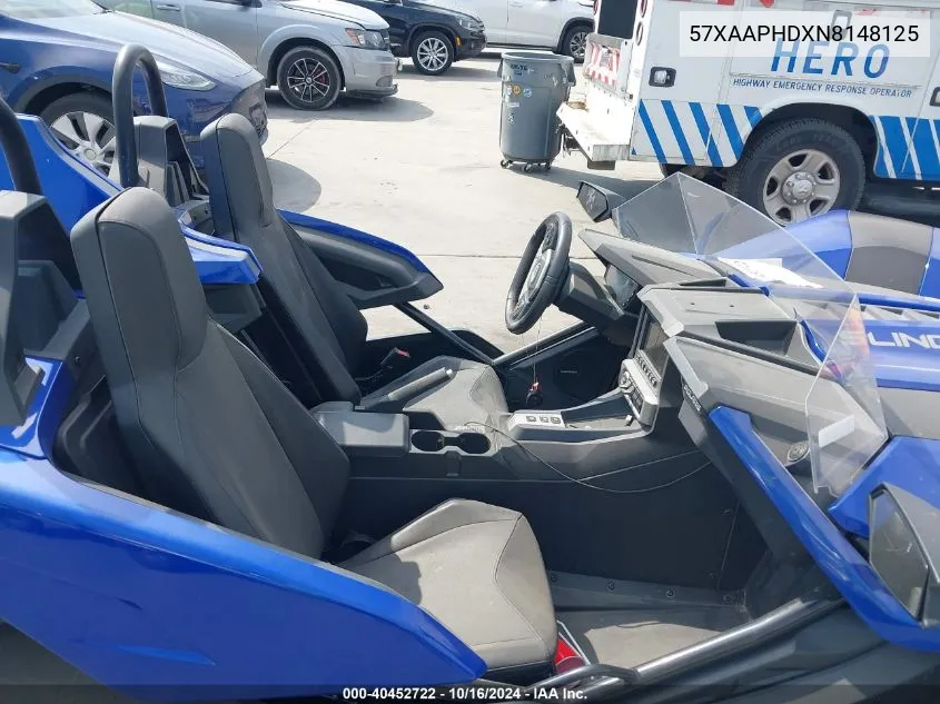 2022 Polaris Slingshot Sl VIN: 57XAAPHDXN8148125 Lot: 40452722