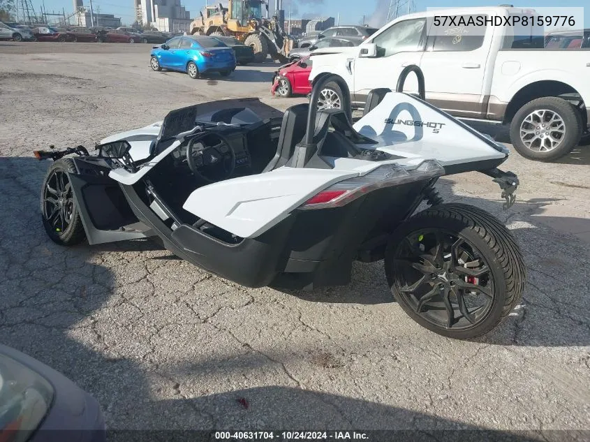 2023 Polaris Slingshot S VIN: 57XAASHDXP8159776 Lot: 40631704