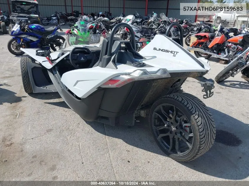 2023 Polaris Slingshot S With Technology Package VIN: 57XAATHD6P8159683 Lot: 40633264