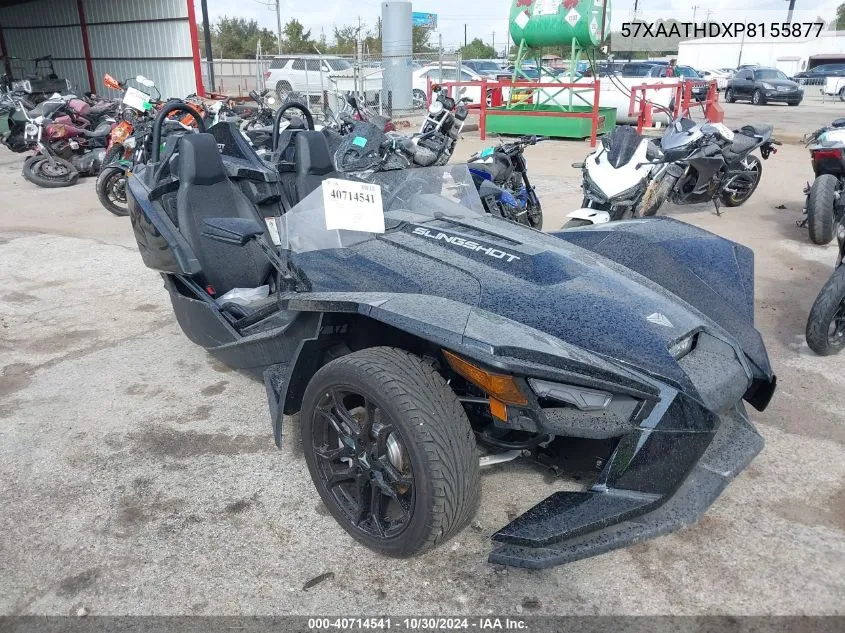 2023 Polaris Slingshot S With Technology Package VIN: 57XAATHDXP8155877 Lot: 40714541