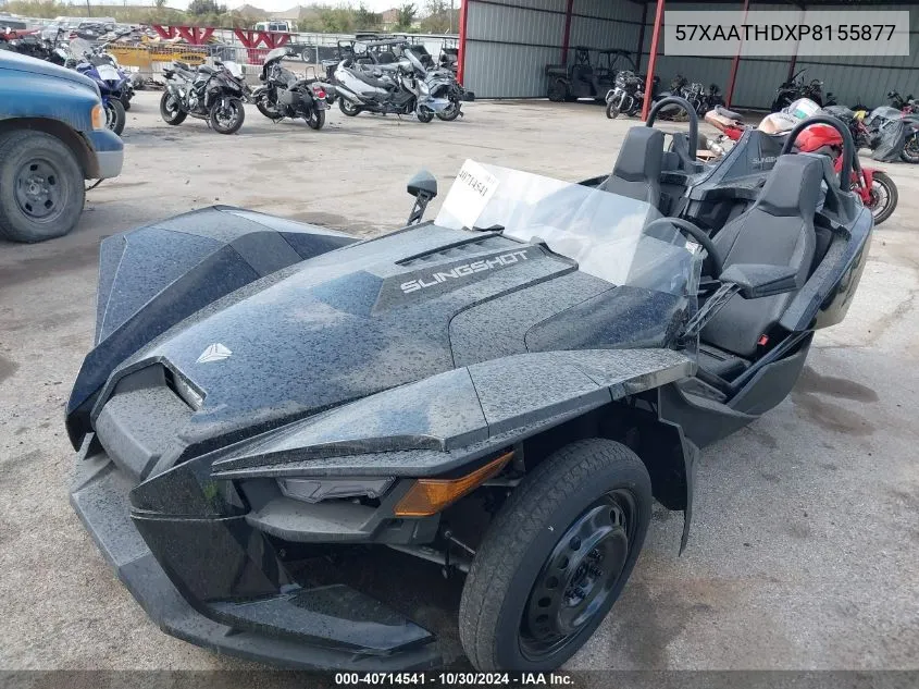 2023 Polaris Slingshot S With Technology Package VIN: 57XAATHDXP8155877 Lot: 40714541