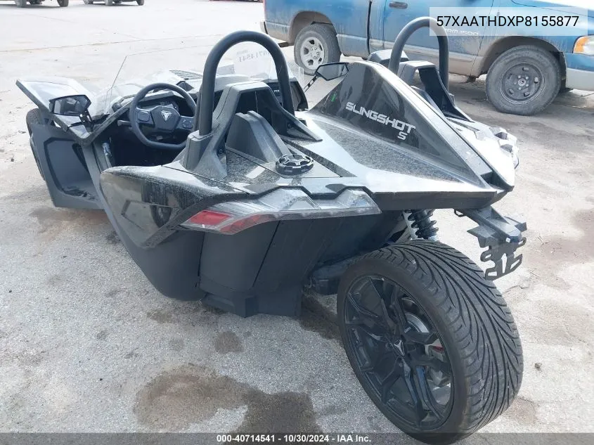 2023 Polaris Slingshot S With Technology Package VIN: 57XAATHDXP8155877 Lot: 40714541