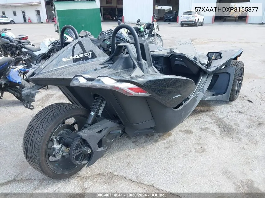 2023 Polaris Slingshot S With Technology Package VIN: 57XAATHDXP8155877 Lot: 40714541