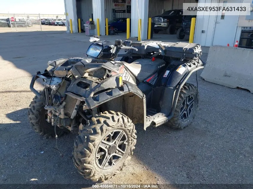 2015 Polaris Sportsman Xp 1000 VIN: 4XASXE953FA631433 Lot: 40584871