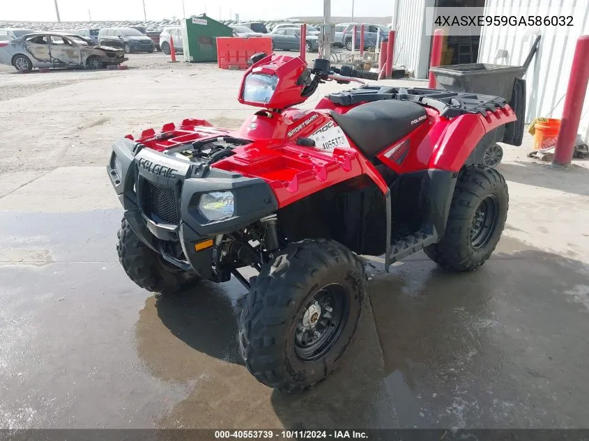 2016 Polaris Sportsman Xp 1000 VIN: 4XASXE959GA586032 Lot: 40553739