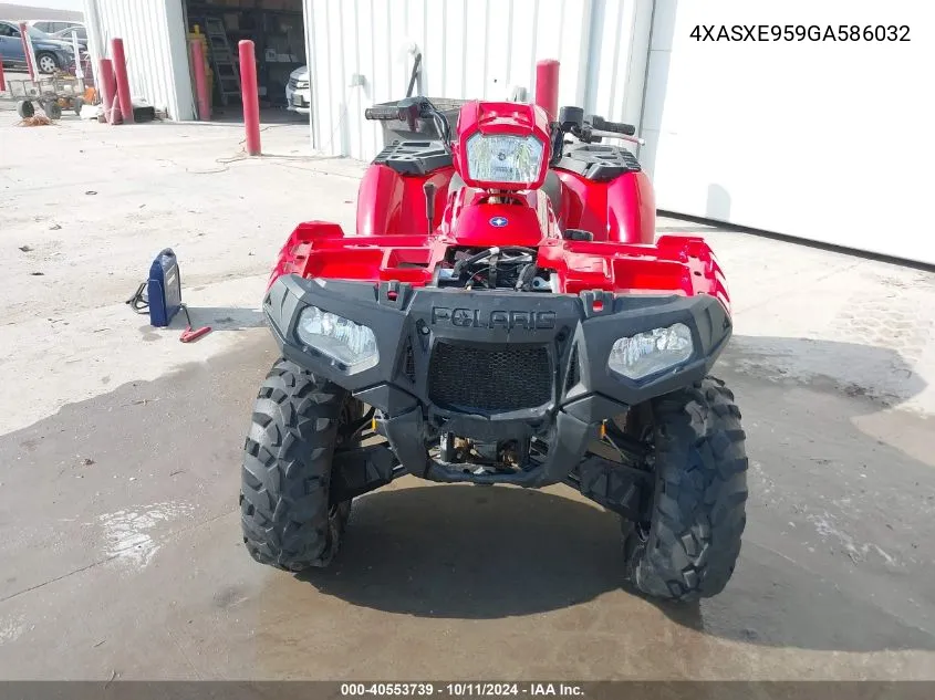 2016 Polaris Sportsman Xp 1000 VIN: 4XASXE959GA586032 Lot: 40553739