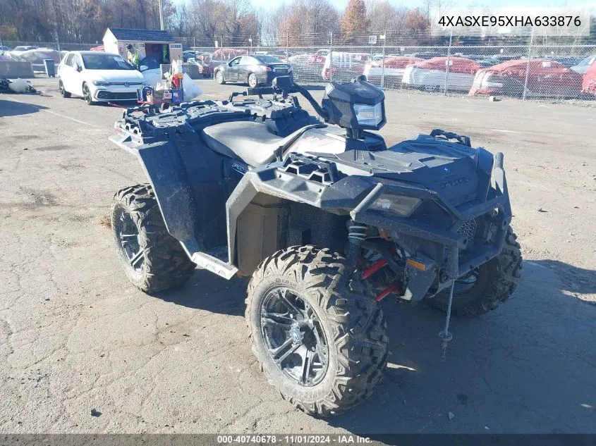 2017 Polaris Sportsman Xp 1000 VIN: 4XASXE95XHA633876 Lot: 40740678