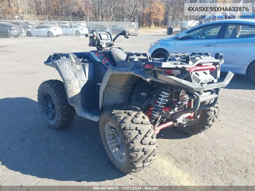 2017 Polaris Sportsman Xp 1000 VIN: 4XASXE95XHA633876 Lot: 40740678