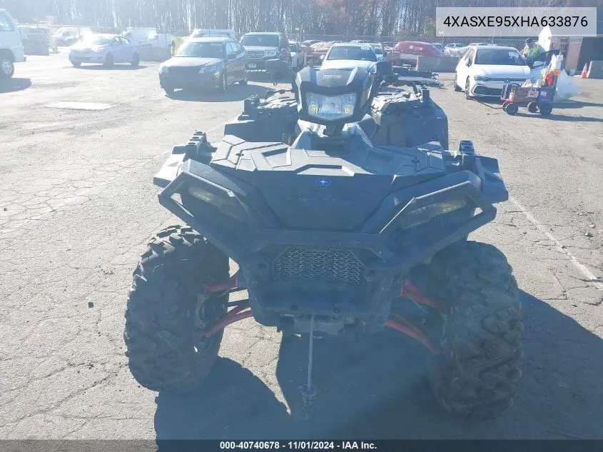 2017 Polaris Sportsman Xp 1000 VIN: 4XASXE95XHA633876 Lot: 40740678